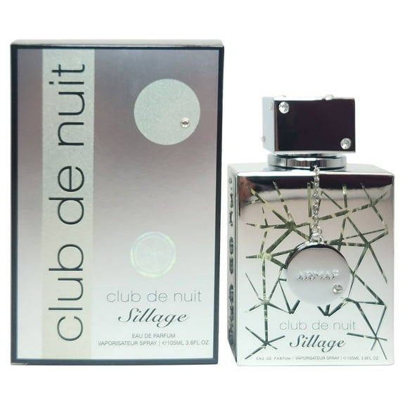 Sterling Club De Nuit Sillage Eau de Parfum Unisex Fragrance, 3.6 Oz