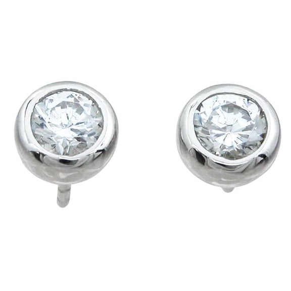 Sterling Couture e6972 Sterling Silver Stud Earrings