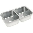 thumbnail image 1 of Sterling Double Bowl 31-3/4 In. x 18-1/4 In. x 8 In. Deep Stainless Steel Kitchen Sink, Undermount, 1 of 2