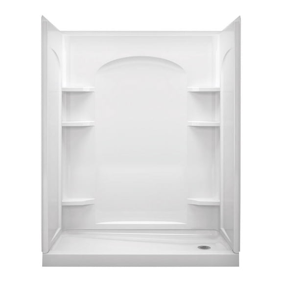 Sterling Ensemble 30" X 71-1/4" Curve Shower End Wall Set