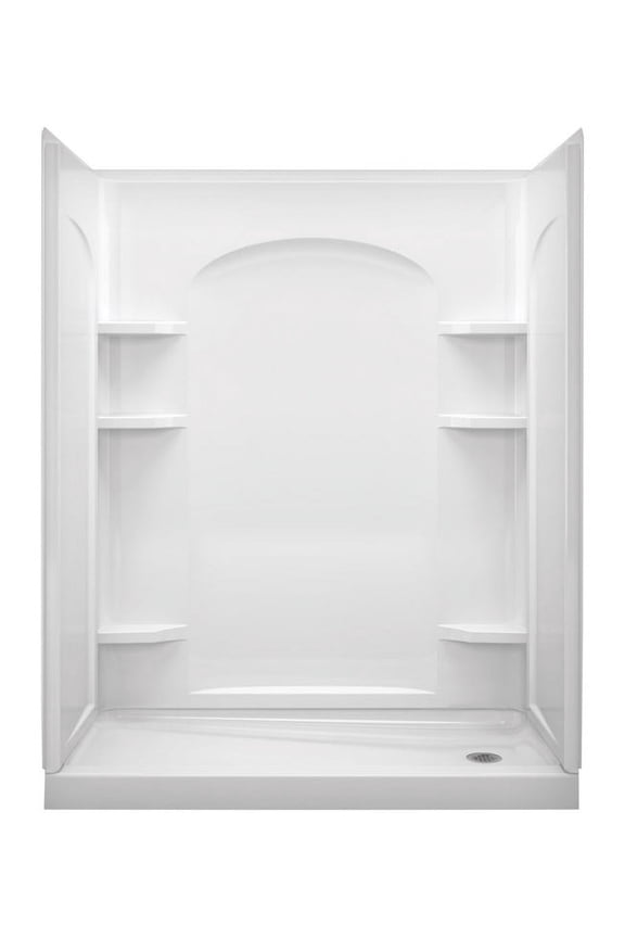 Ensemble 30" X 71-1/4" Curve Shower End Wall Set