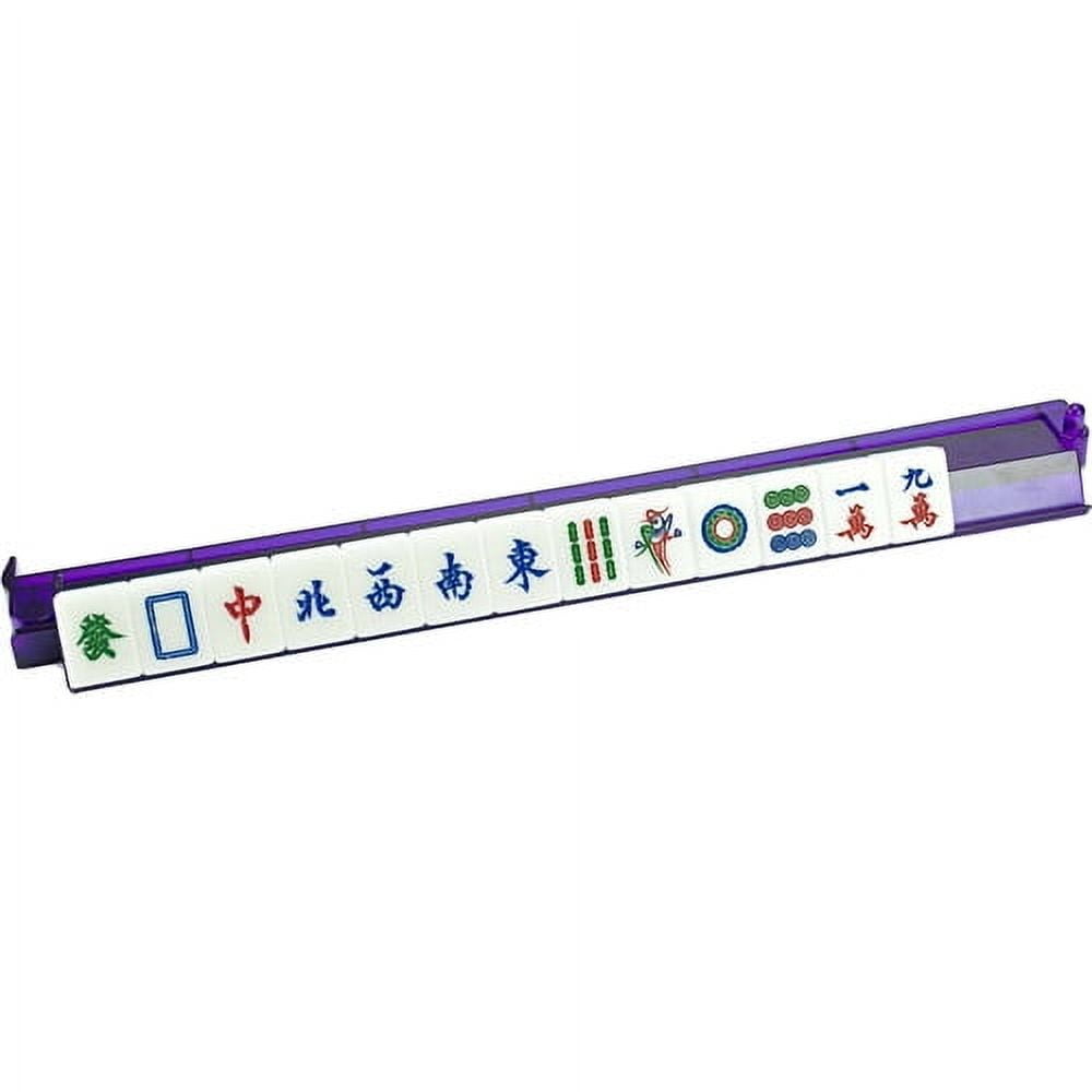 Sterling Games Set of 4 Mah Jongg Racks, Purple