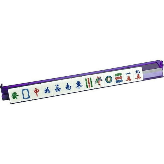 Sterling Games Set of 4 Mah Jongg Racks, Purple