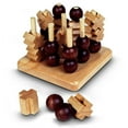 thumbnail image 1 of Sterling Games Wooden 3D Tic Tac Toe, 1 of 2