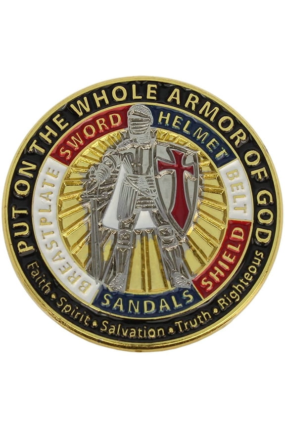 Armor of God Lapel Pin, Put on Armor of God.