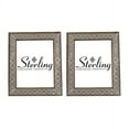 thumbnail image 1 of Sterling Industries 172-016/S2 Pierced Metal Picture Frames - Set of Two, 1 of 1