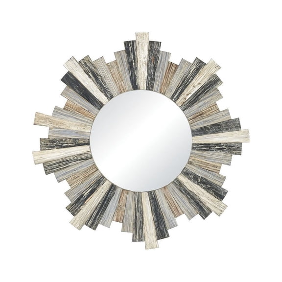 Sterling Industries 351-10551 Chatham Light - 31.5" Wall Mirror, Grey Finish