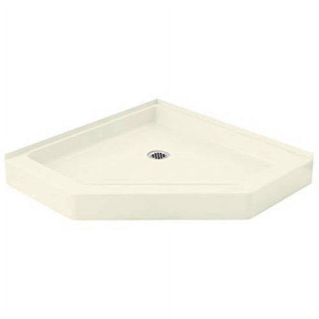 Sterling Intrigue 39" x 39" Vikrell NeoAngle Corner Shower Base