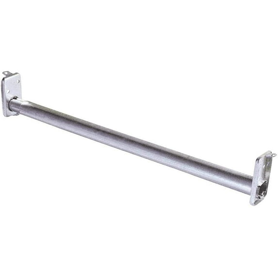 John Sterling Closet Rod 226525 - Adjustable Rod Mount - 1 Piece, 72" to 120", Red