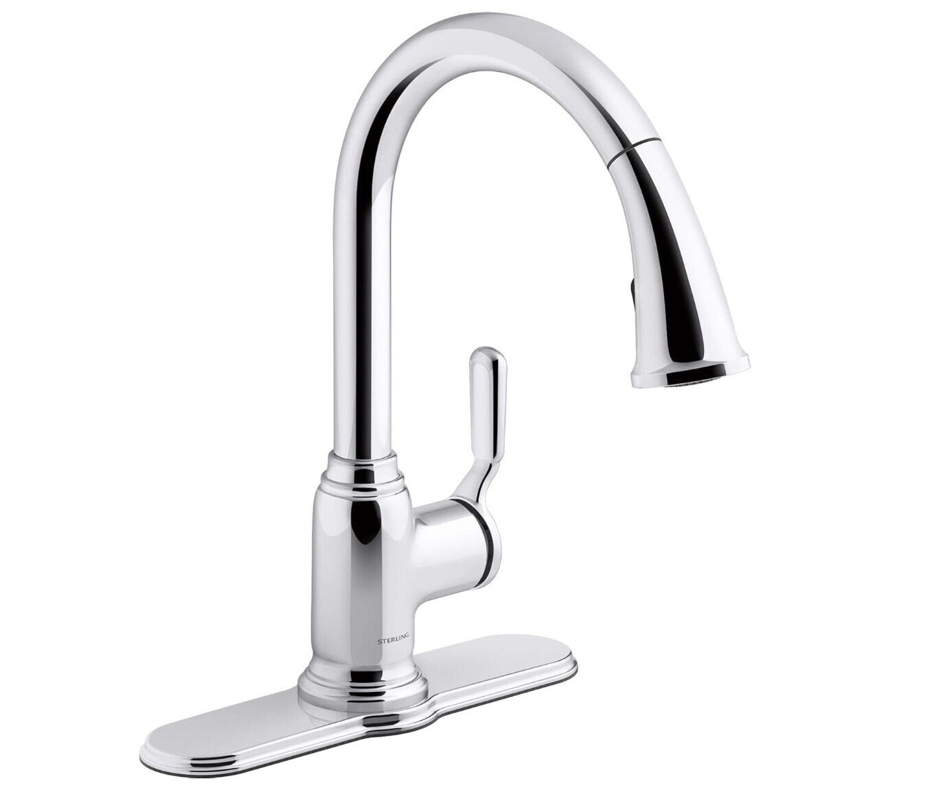 Sterling Ludington® Pull-down Polished Chrome Kitchen Faucet 24272-CP