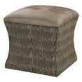 thumbnail image 1 of Sterling Luxe Tufted Ottoman, 1 of 2