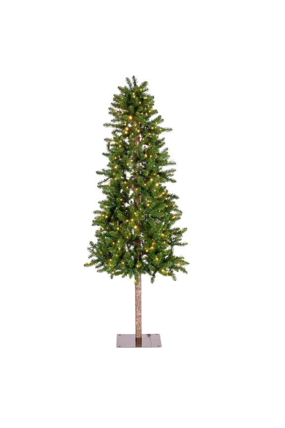 Magnificent 7 Foot Prelit Alpine Tree