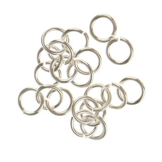 Uxcell 30mm Jump Rings, 50 Pack Metal O Ring Open Jump Rings for Jewelry  Making Keychains, Golden 