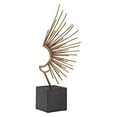 thumbnail image 1 of Sterling Quark Statuette in Black and Aged Gold, 1 of 1