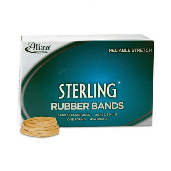 Sterling Rubber Bands, Size 31, 0.03" Gauge, Crepe, 1 Lb Box, 1,200/box | Bundle of 2 Boxes