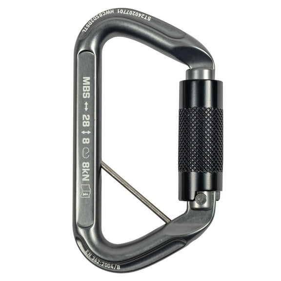 Sterling Safe D Twistlock Carabiner (99749)