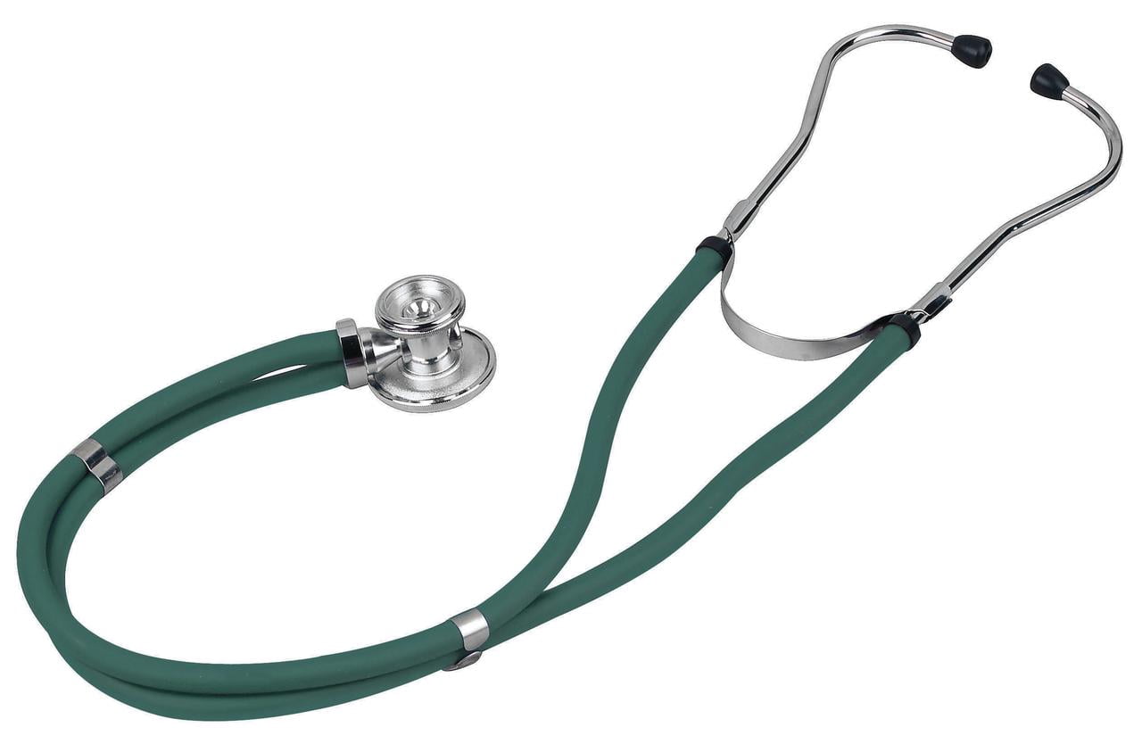 Sterling Series Sprague Rappaport-Type Stethoscope, Hunter Green, Boxed