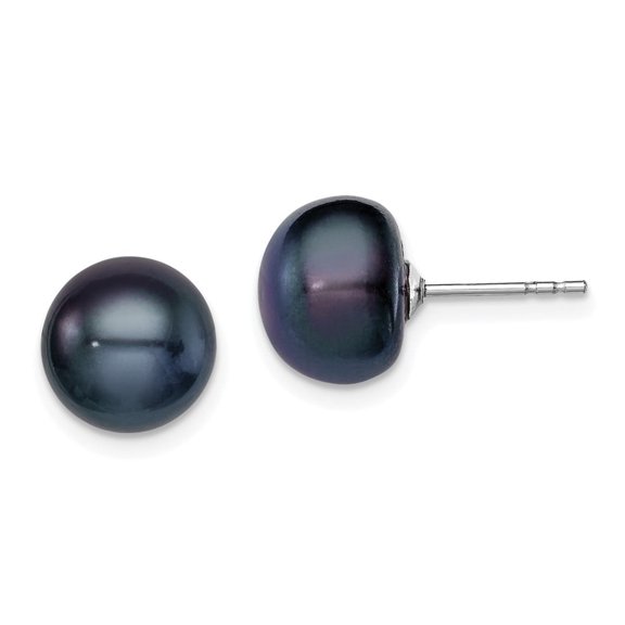 Sterling Shimmer Sterling Silver Rhodium-plated CZ 6 Stone Leverback Earrings