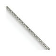 thumbnail image 1 of Sterling Silver 1.1 mm Diamond-Cut Round Box Chain with 4 in. Extension, 1 of 1