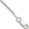thumbnail image 1 of Sterling Silver 1.1mm Diamond-Cut Rope Chain Anklet (10 X 1.1) Made In Italy -Jewelry By Sweet Pea, 1 of 2