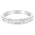 thumbnail image 1 of Sterling Silver 1/2 ct. TDW Diamond Wedding Band Ring (H-I, I2), 1 of 7