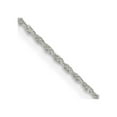thumbnail image 1 of Sterling Silver 1.25 mm Loose Rope Chain with 4 in. Extension, 1 of 1