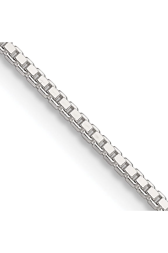 Sterling Silver 1.25mm Box Chain (16 X 1.25) Made In Italy qbx024-16