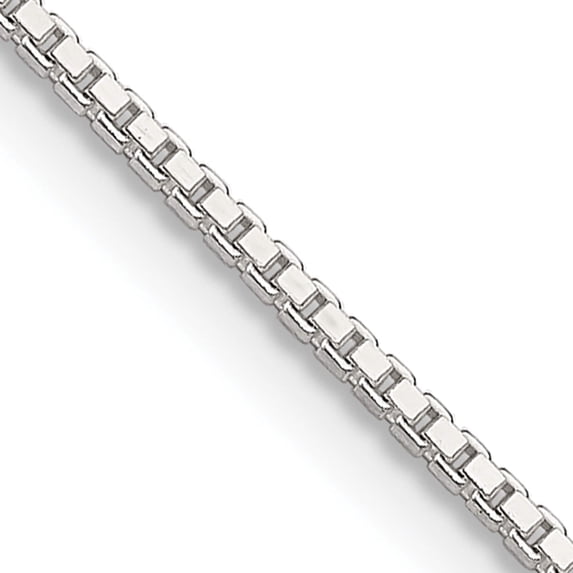 Sterling Silver 1.25mm Box Chain (26 X 1.25) Made In Italy qbx024-26