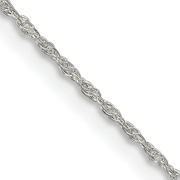 Jewelry by Sweet Pea Sterling Silver 1.25mm Loose Rope Chain