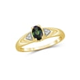 thumbnail image 1 of Sterling Silver 1/2ct TW Mystic Topaz and Diamond Accent Ring, 1 of 4