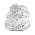 thumbnail image 1 of Sterling Silver 1/2ctw Diamond P1 Gift Trio Set, 1 of 1
