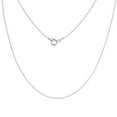 thumbnail image 1 of Sterling Silver 1.2mm Thin Pallini Bead Ball Chain Necklace Nickel Free Italy 24 inch, 1 of 3