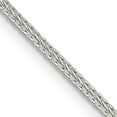 thumbnail image 1 of Sterling Silver 1.45mm Diamond-Cut Round Franco Chain (18 X 1.45) Made In India qfr150-18, 1 of 5