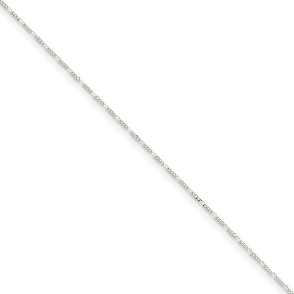 Sterling Silver 1.4mm Figaro Chain