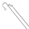 thumbnail image 1 of Sterling Silver 1.5 mm Adjustable Round Box Chain, 1 of 2
