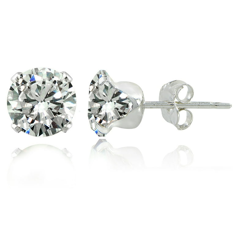 Sterling silver on sale cz studs