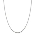 thumbnail image 1 of Sterling Silver 1.5mm 8 Sided Sparkle-Cut Box Chain Necklace - 5.9 Grams - 20 Inch, 1 of 4