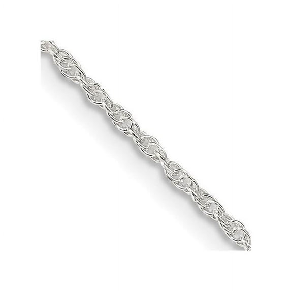 Sterling Silver 1.6 mm Loose 22 in. Rope Chain