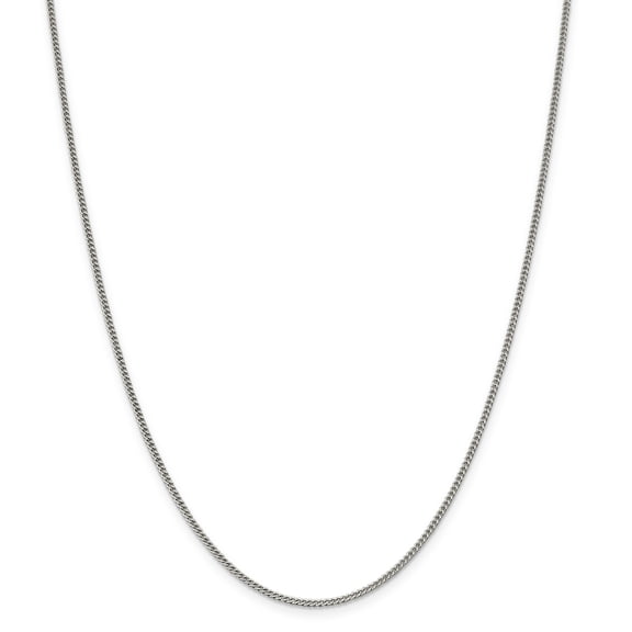 Sterling Silver 1.75mm Curb Chain