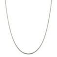 thumbnail image 1 of Sterling Silver 1.75mm Round Snake Chain Necklace - 13.9 Grams - 24 Inch - Lobster Claw, 1 of 2