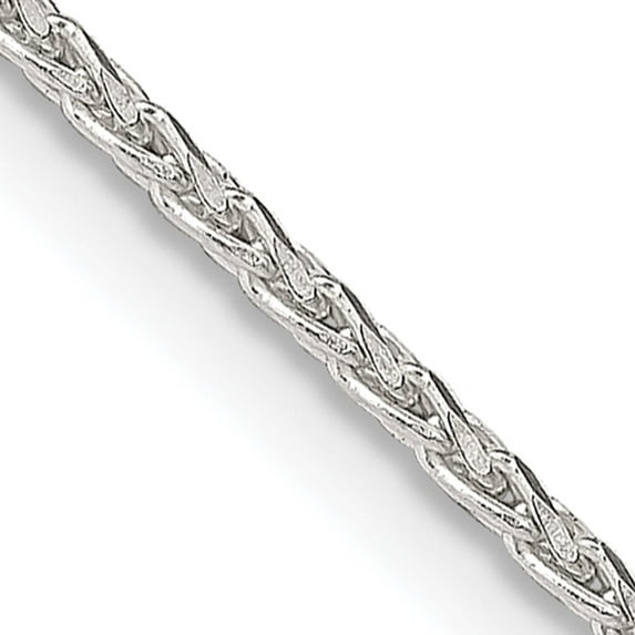 Sterling Silver 1.7mm Diamond-Cut Round Spiga Chain (18 X 1.7) Made In Italy qsr050-18
