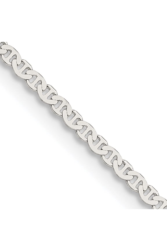 Sterling Silver 1.85mm Flat Anchor Chain