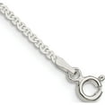 thumbnail image 1 of Sterling Silver 1.85mm Flat Anchor Chain Anklet (10 X 1.85) Made In Italy -Jewelry By Sweet Pea, 1 of 1