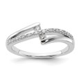 thumbnail image 1 of Sterling Silver 1/8ct TDW Diamond Promise Ring, 1 of 5