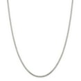 thumbnail image 1 of Sterling Silver 1.8mm Box Chain Necklace - 9.4 Grams - 18 Inch - Spring Ring, 1 of 4