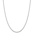 thumbnail image 1 of Sterling Silver 1.8mm Diamond Cut Box Chain Necklace Size 22, 1 of 5