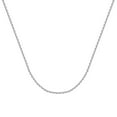 thumbnail image 1 of Sterling Silver 1.8mm Sparkle-Cut Open Cable Chain Necklace Lobster Lock Closure - 18 Inch, 1 of 3