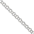 thumbnail image 1 of Sterling Silver 9inch Polished Fancy Link Anklet QG1181, 1 of 2