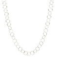 thumbnail image 1 of Sterling Silver 10mm Round Link Nickel Free Chain Necklace 36", 1 of 3