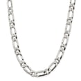 thumbnail image 1 of Sterling Silver 12.25mm Elongated 1+1 Open Link Chain QFC181, 1 of 4